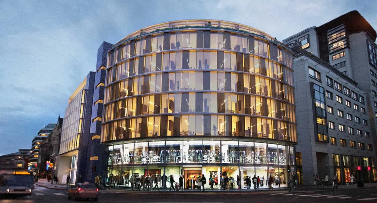 Riksrevisjonens bygg i Oslo sentrum